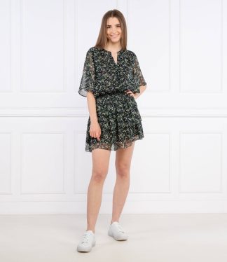 Pepe Jeans Sukienka damska krótka w kwiaty rozmiar XL