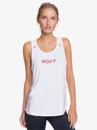 Roxy Top damski sportowy biały rozmiar M