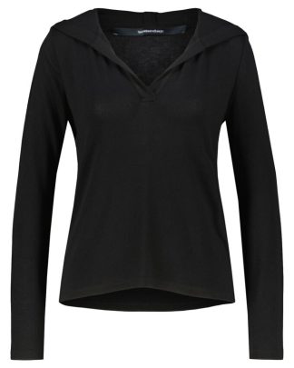 Someday Bluza damska z wiskozy czarna rozmiar 36