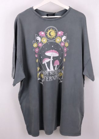 T-shirt damski szary rozmiar 50