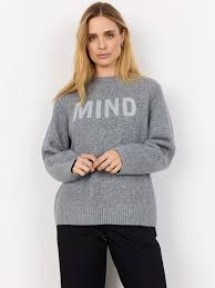 Sweter damski szary rozmiar M